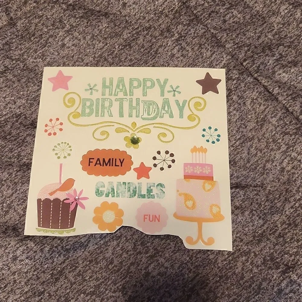 Birthday sticker bundle